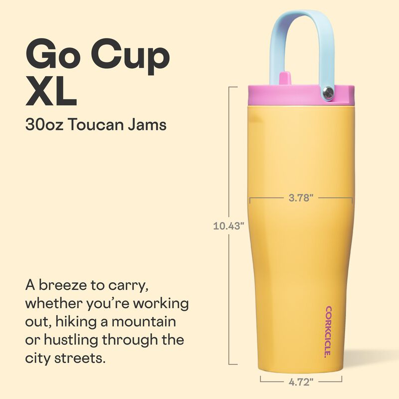 Vaso T&eacute;rmico Corkcicle Go Cup Xl 850 ml Toucan ... image number null