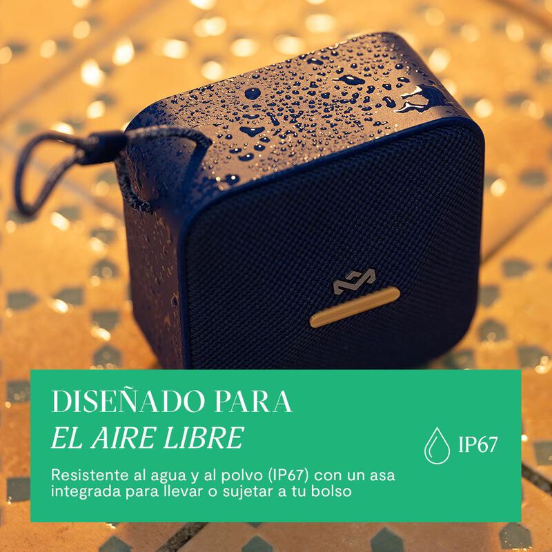 Bocina Portátil Rise Up Blue The House of Marle... image number null