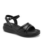 Green Love sandalia plataforma para mujer negro cod 140901-E