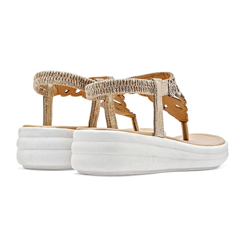 Moramora Sandalia Dorado Para Mujer 147608ce image number null