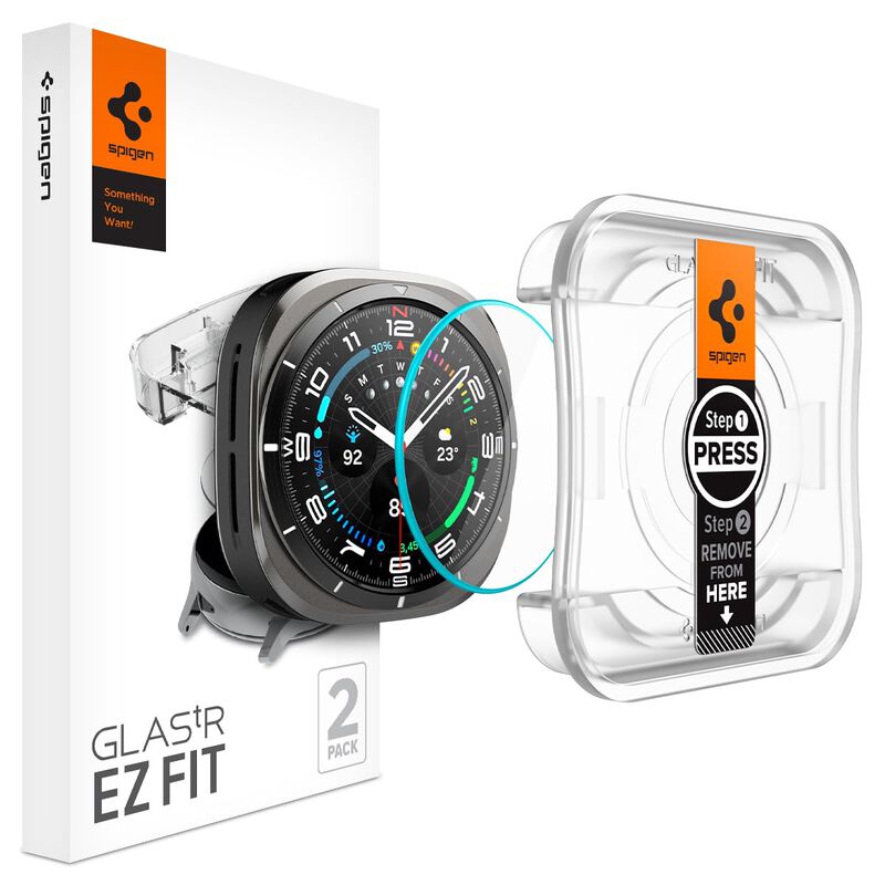 Protector De Pantalla Spigen Glastr Ez Fit Para... image number null