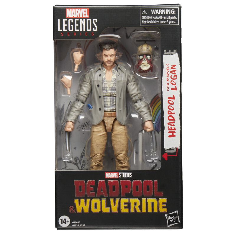 Figura De Acci&oacute;n Marvel Legends Series Headpool... image number null