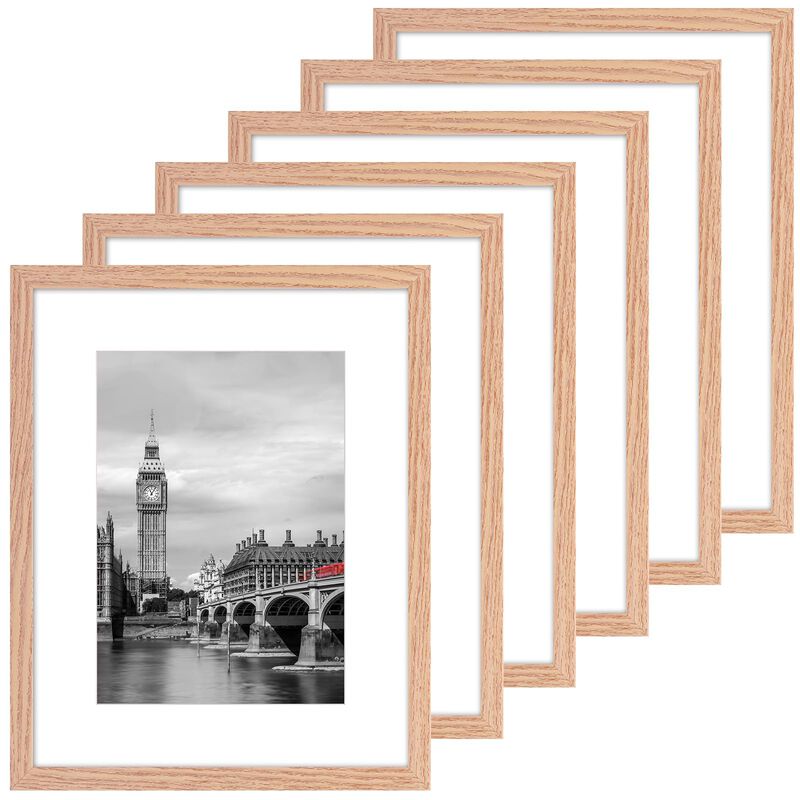 Juego De 6 Marcos De Fotos Fixwal 20 &times; 25 cm Pv... image number null