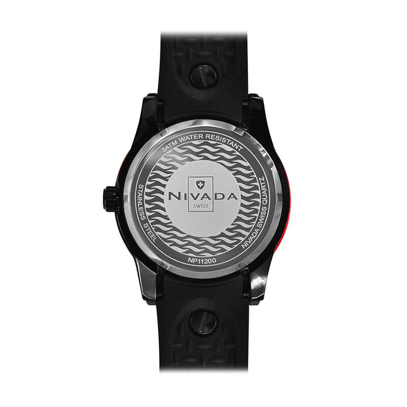 Reloj Nivada SkyMaster Caballero Negro Rojo &Iacute;nd... image number null