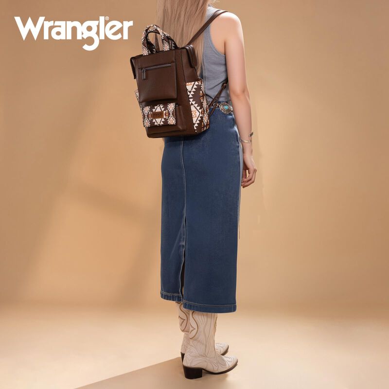Mochila Montana West Wrangler Aztec, Moda Para ... image number null