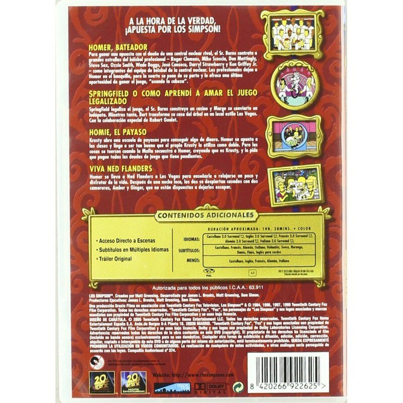 Los Simpson Se La Juegan [dvd] image number null