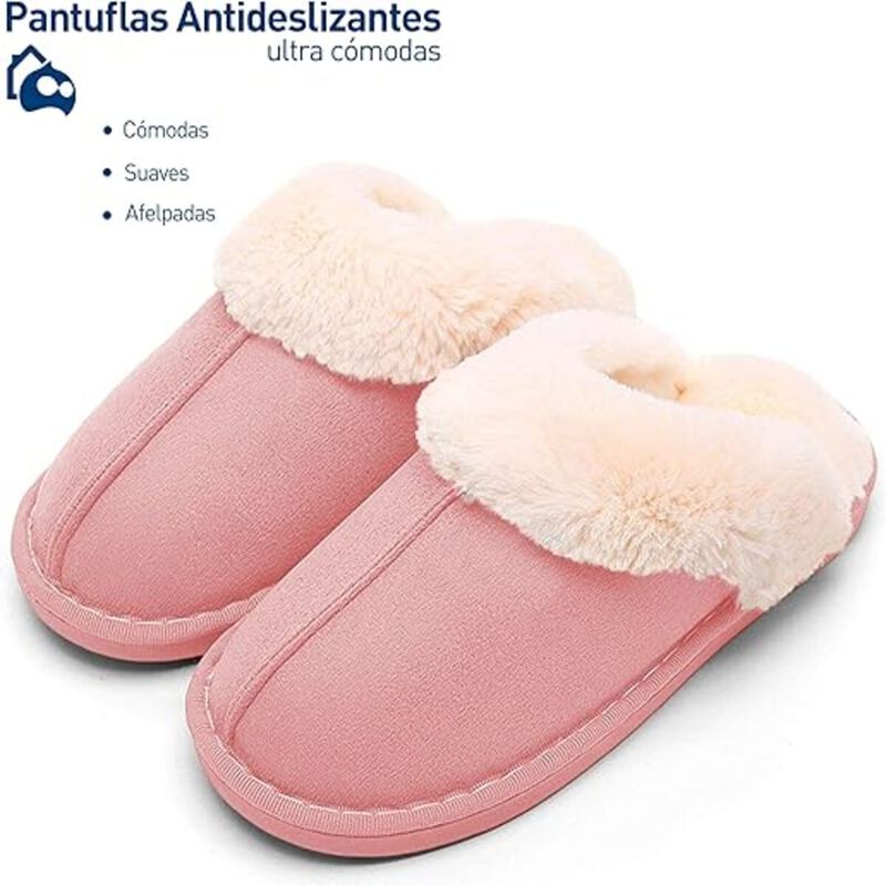 Pantuflas Unisex para Adultos Rosa Talla 27 Blu... image number null