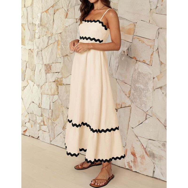 Vestido Midi Zesica Albaricoque - Talla Grande image number null