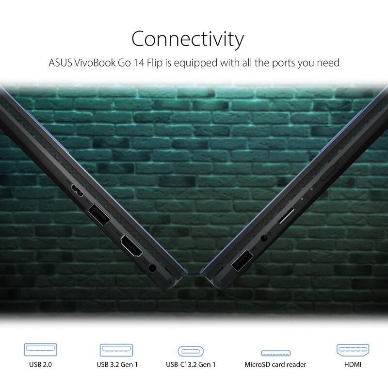 Ordenador Port&aacute;til Asus Vivobook Go 14 Flip 2 E... image number null