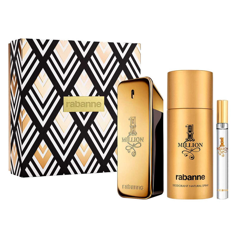 Set Paco Rabanne 1 Million Perfume Edt 100 Ml C... image number null