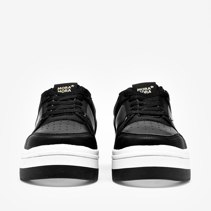 Moramora tenis chunky para mujer negro cod 1413... image number null