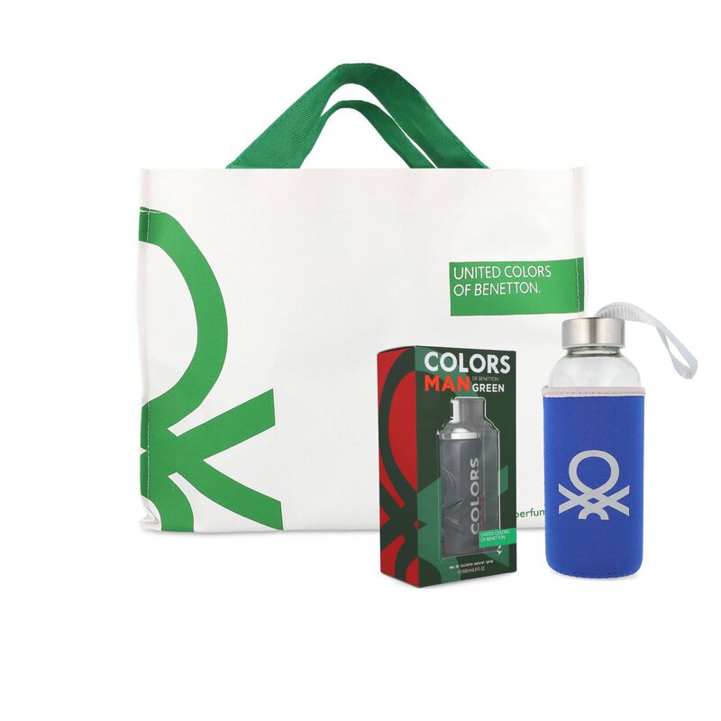 Set Benetton Colors Green 200ml Edt Spray/ Bols... image number null