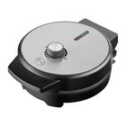 MasterChef Waflera MK-WM-1CK 4 Porciones Color Negro con Plata