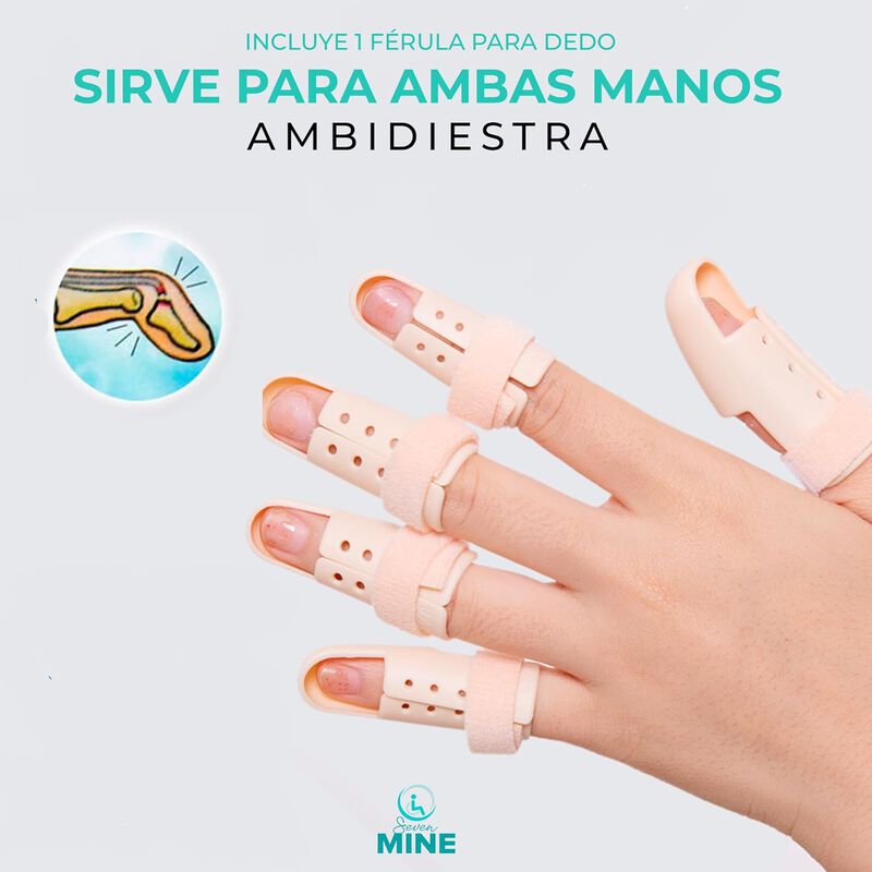 F&eacute;rula Dedo Stack (1 Pza): Sujeci&oacute;n Firme Con V... image number null