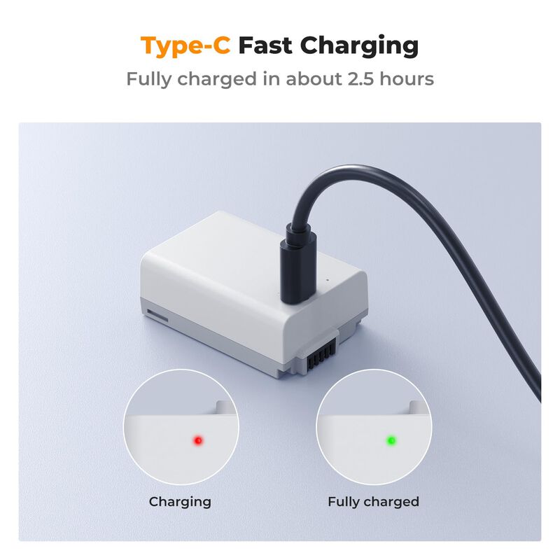 Bater&iacute;a K&f Concept En-el25 Usb-c 1250 Mah Para... image number null