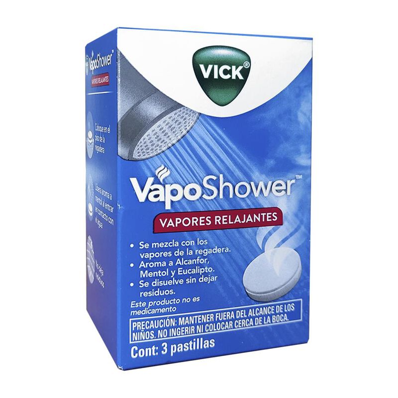 Vick Vaposhower 3 Pastillas image number null