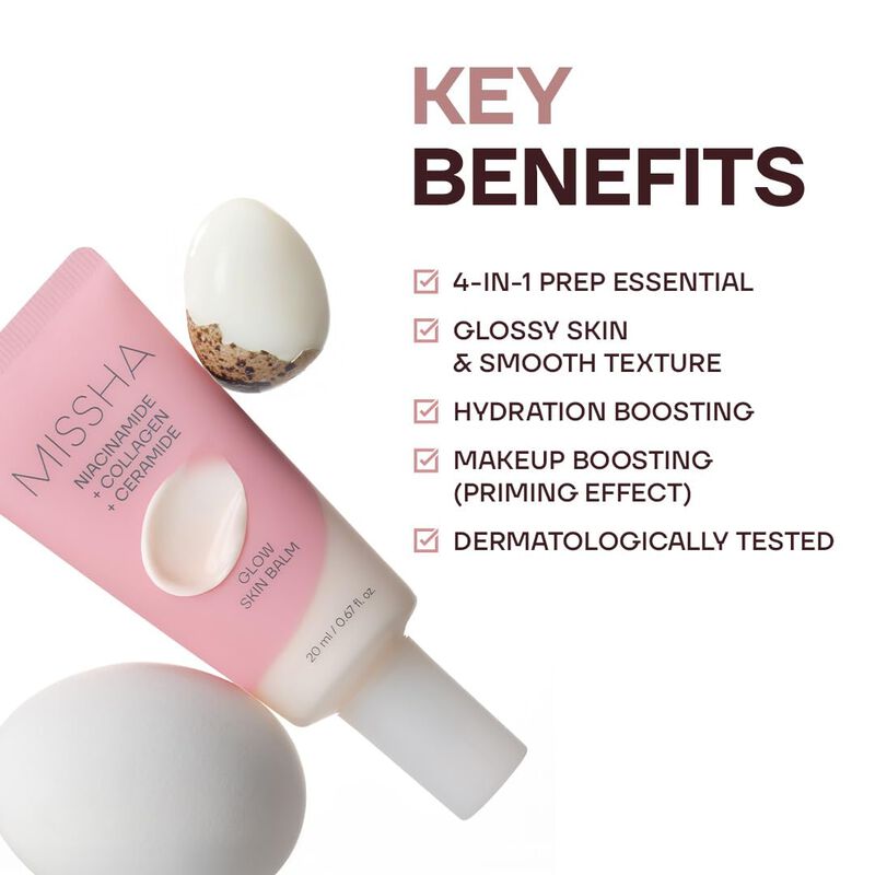 B&aacute;lsamo Facial Missha 20 ml 4‑en‑1 Crema Prebas... image number null