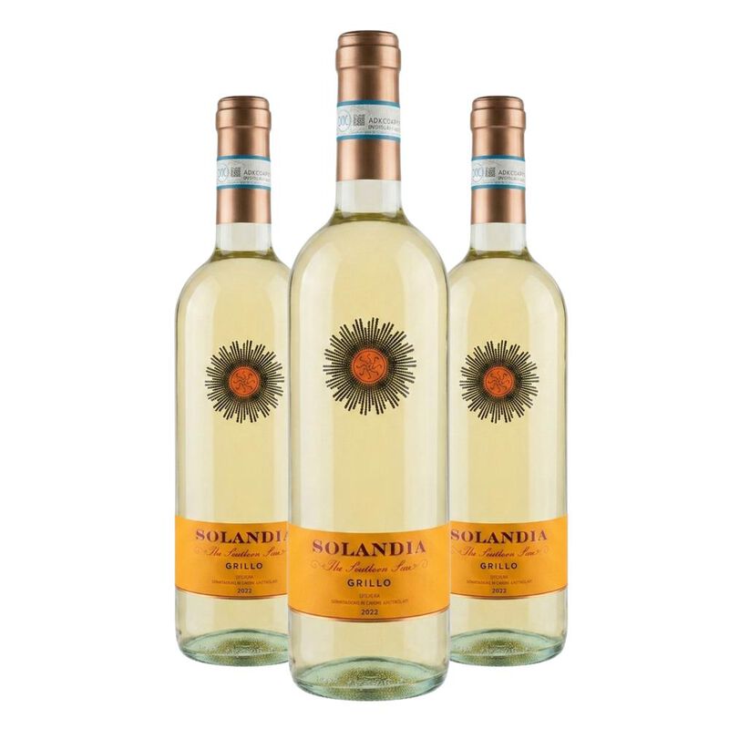 Vino Blanco Solandia Sicilia Doc Grillo 750ml 2... image number null