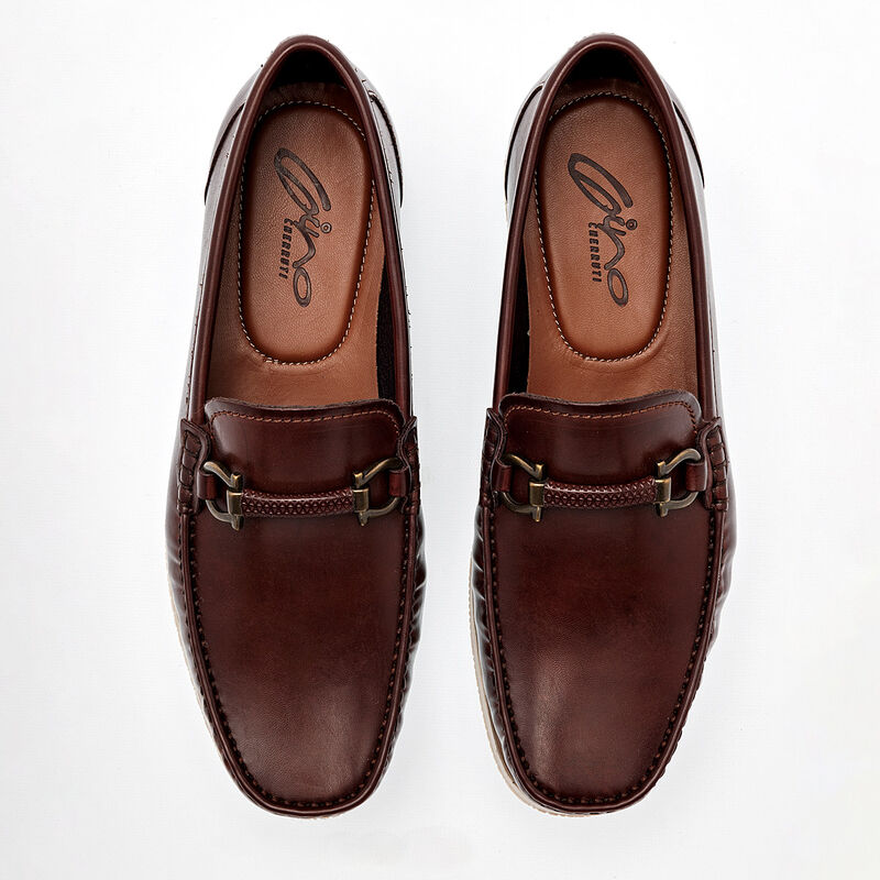 Gino Cherruti Zapato casual para hombre café image number null