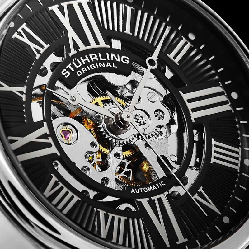 Reloj Stuhrling para hombre 3942.2 autom&aacute;tico s... image number null