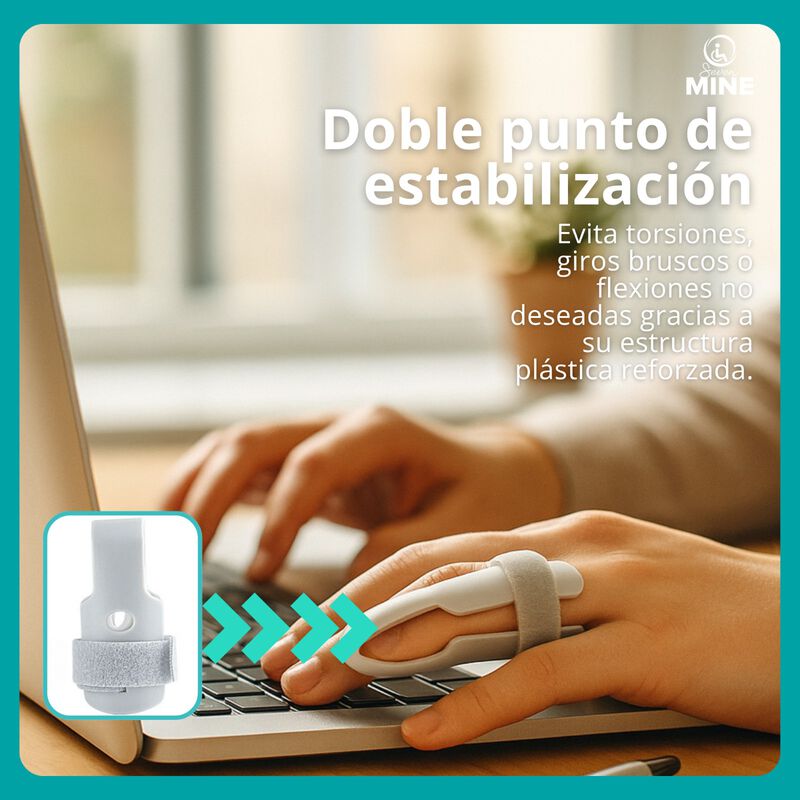 F&eacute;rula Para Dedo Tipo Sombrilla Inmovilizador |... image number null