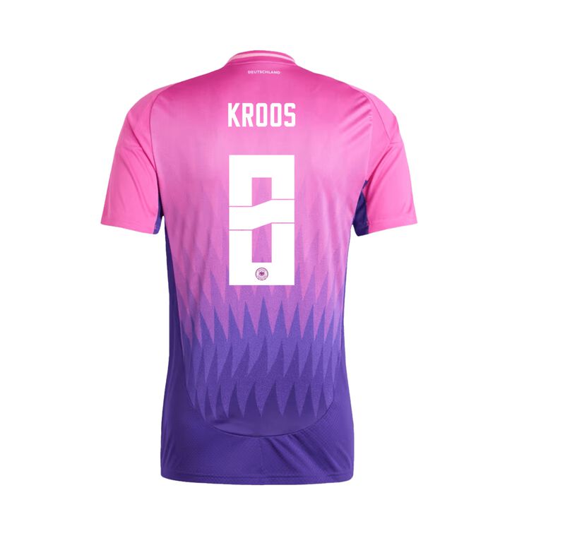 Increible! Jersey Toni Kroos 8 Morada Visitante... image number null