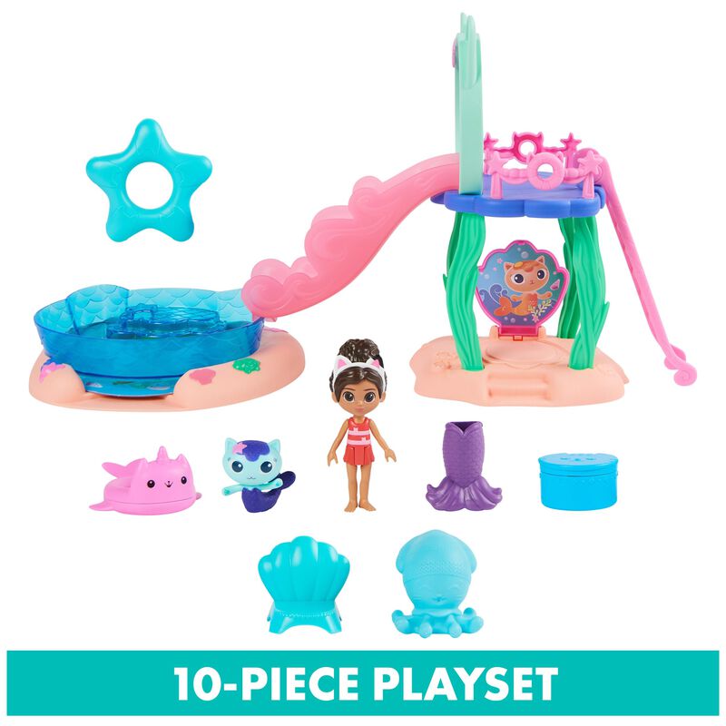 Playset Gabby's Dollhouse Pur-rific Pool Con Ga... image number null