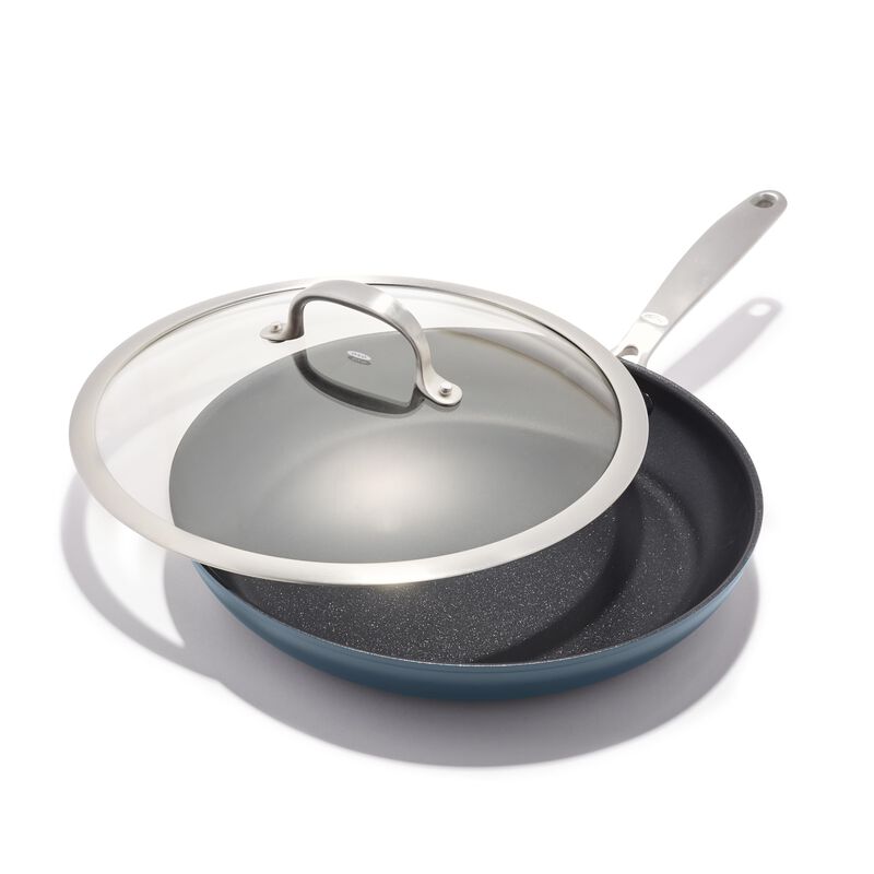 Sart&eacute;n OXO 30 cm Antiadherente Cer&aacute;mica Azul To... image number null