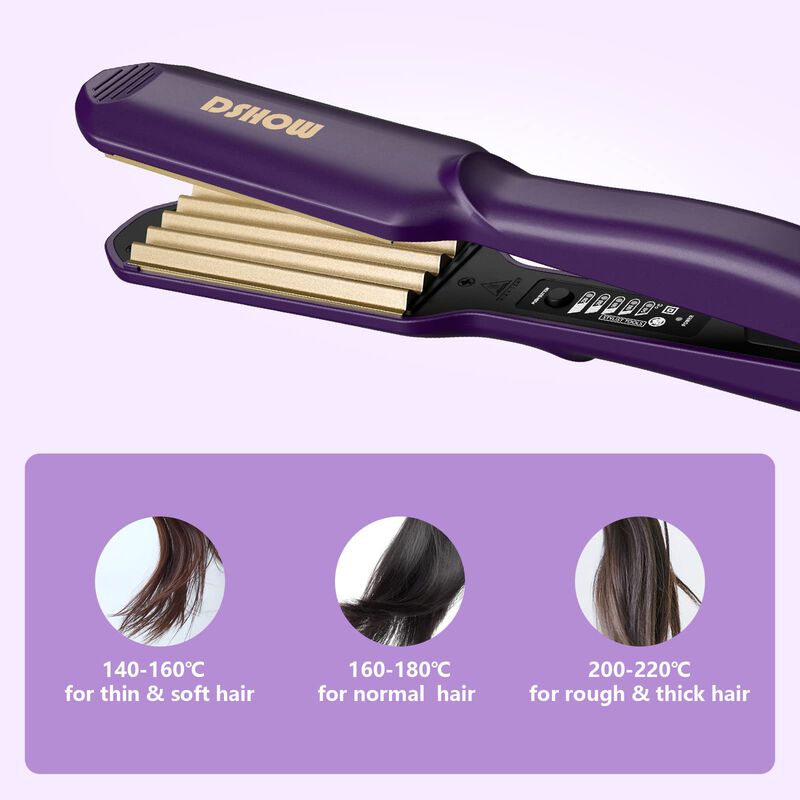 Engarzadora De Cabello Dshow Con Planchas De Ce... image number null