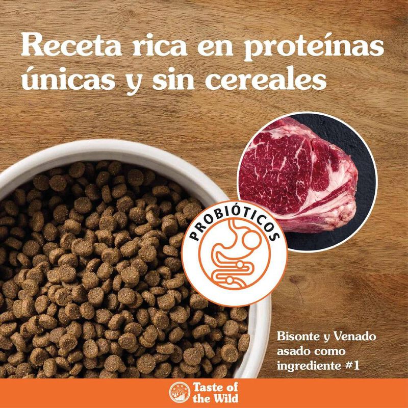 Taste Of The Wild Bisonte Y Venado Asado 2.28 K... image number null