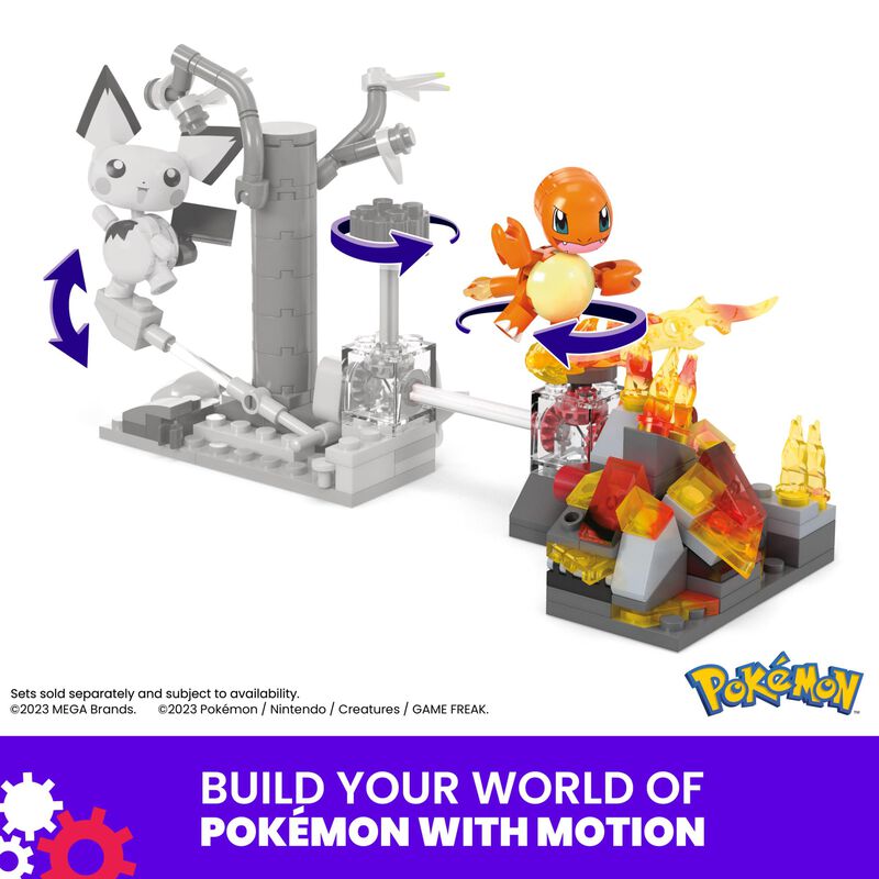 Set De Juguetes De Construcci&oacute;n Mega Pok&eacute;mon Ch... image number null
