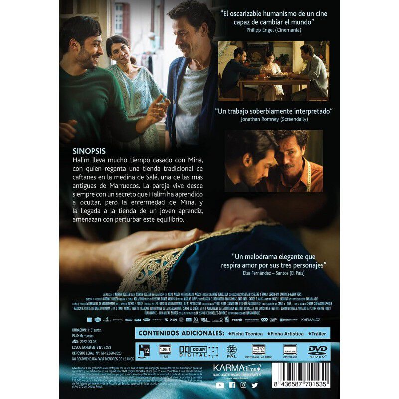 El caft&aacute;n azul [DVD] image number null