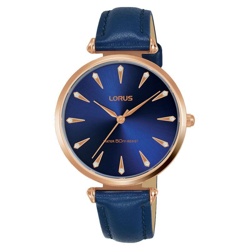 Reloj De Pulso Lorus Rn420ax8 Para Mujer Color ... image number null