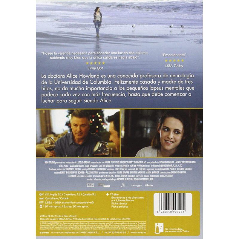 Siempre Alice [DVD] (2014) Still Alice image number null