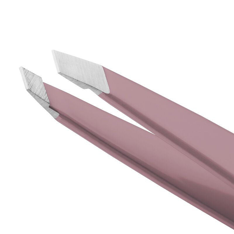 Pinza Inclinada Tweezerman, Color Morado, Glici... image number null