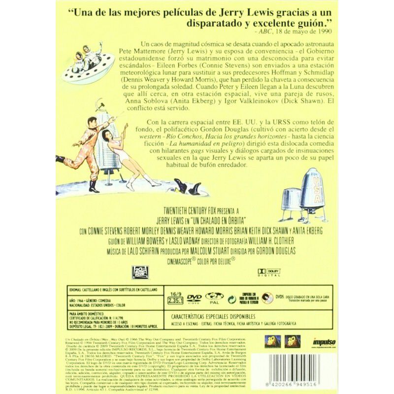 Un chalado en &oacute;rbita [DVD] image number null