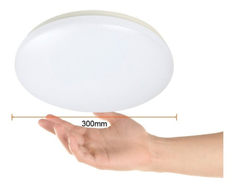 Lampara Led Sobreponer Techo Blanco 16w Luz Sua... image number null