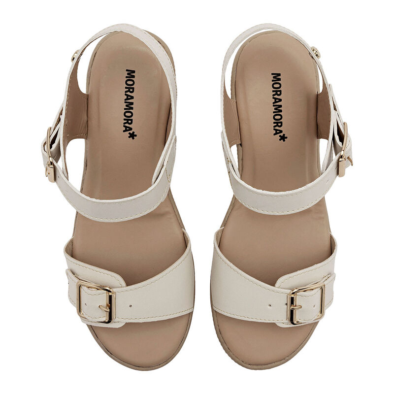 Moramora Sandalia Blanco Para Mujer 147579ce image number null