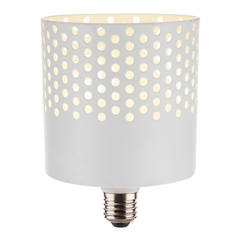 Foco Cil&iacute;ndrico Malla Met&aacute;lica Led 4.5 W, Luz &Aacute;... image number null