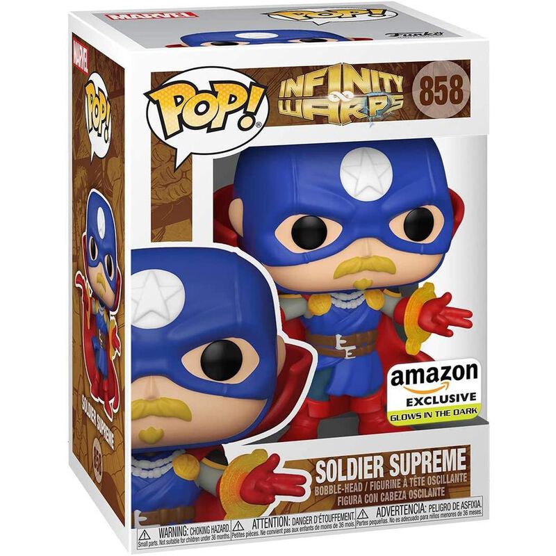Funko Pop! Marvel: Infinity Warps - Soldier Sup... image number null