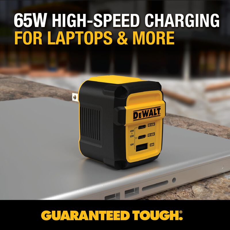 Cargador Dewalt Gan Usb C De 65 W Con Pps De 3 ... image number null