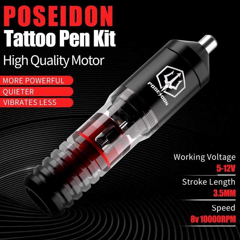 Kit De M&aacute;quina De Tatuaje Rotativa Inal&aacute;mbrica ... image number null