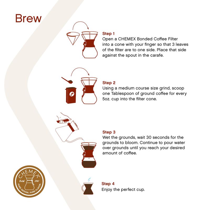 Cafetera Chemex Pour-over Glass Classic, 10 Taz... image number null