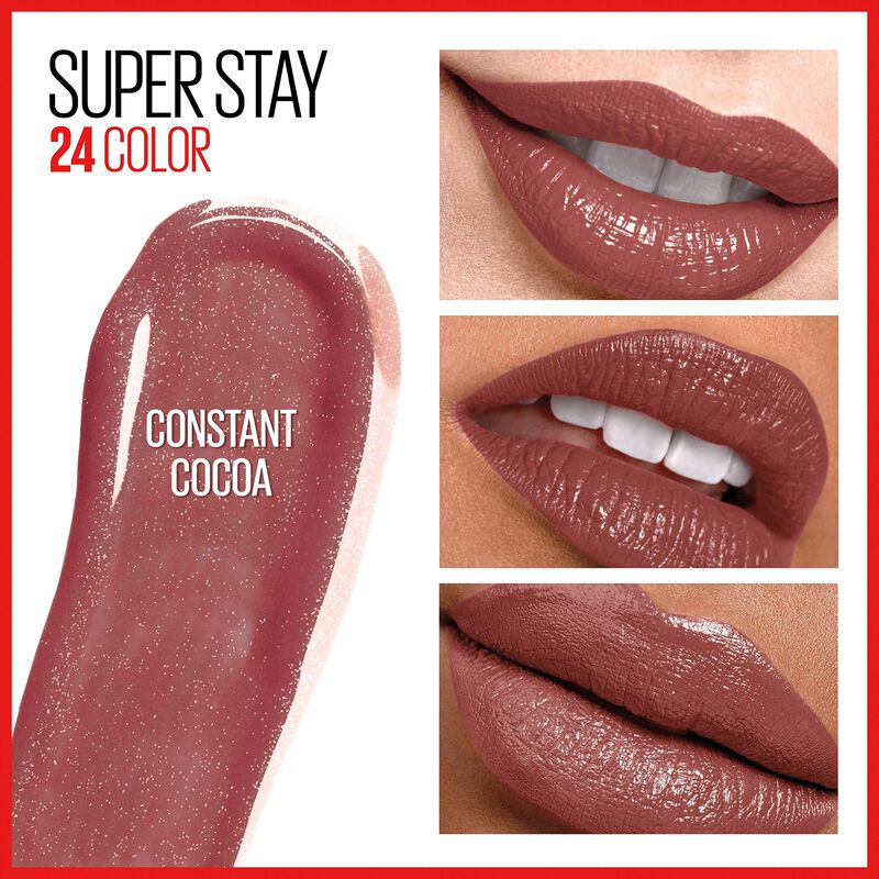 L&aacute;piz Labial L&iacute;quido Maybelline Super Stay 24 C... image number null