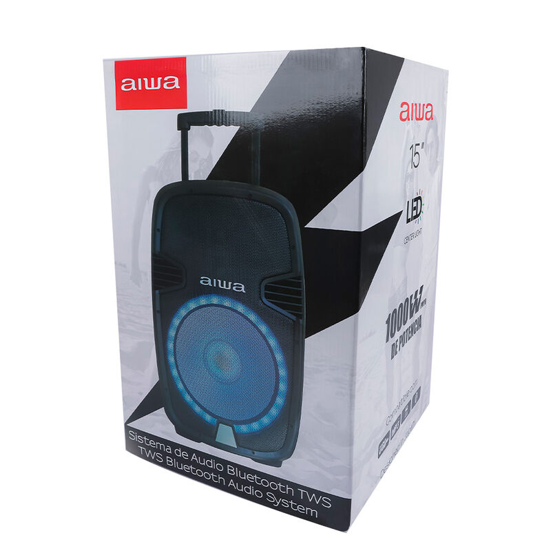 Bocina 15 Aiwa Awsp15twnb Fm Mic Tripie Bluetoo... image number null