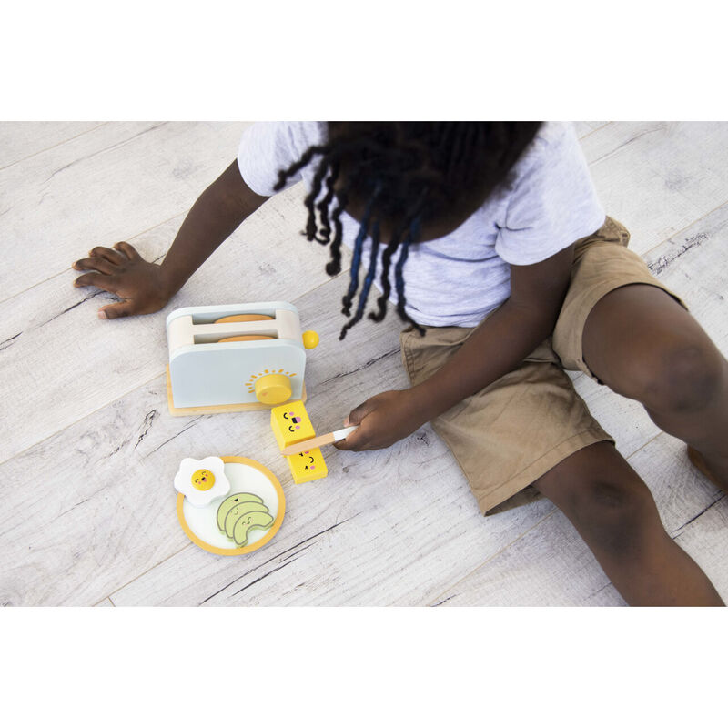 JUGUETE DE MADERA SET DE TOSTADORA image number null