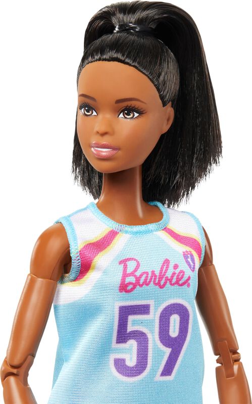 Mu&ntilde;eca Barbie Hecha Para Moverse, Jugadora De B... image number null
