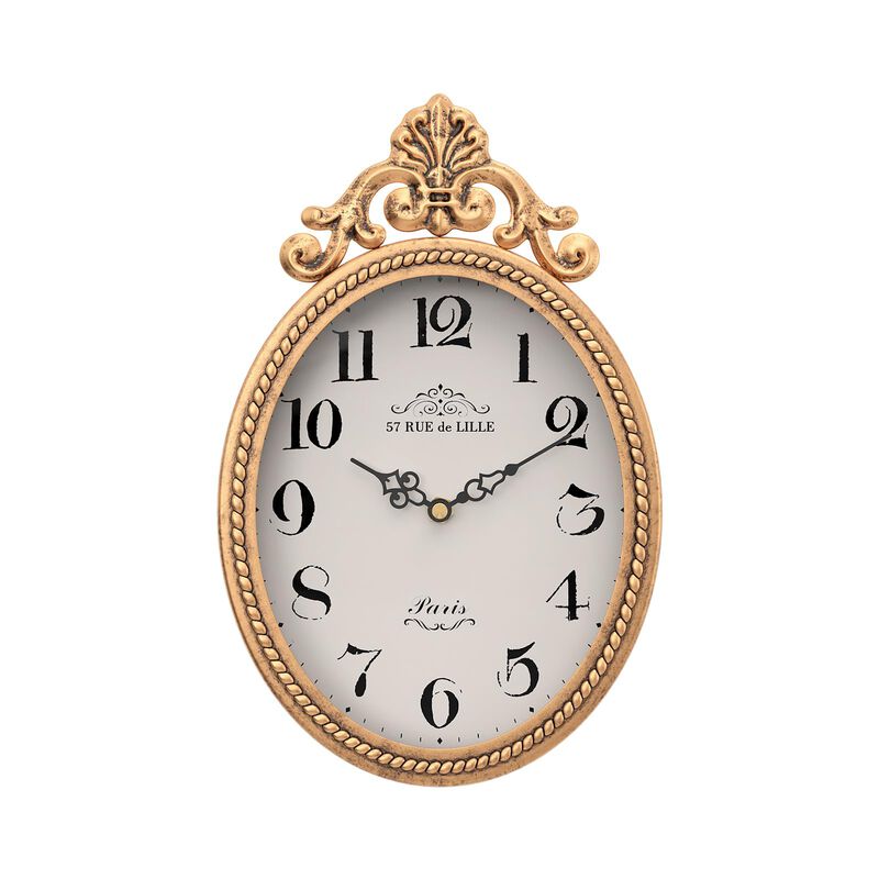 Reloj De Pared Abdurey, Peque&ntilde;o, Franc&eacute;s, Retro... image number null