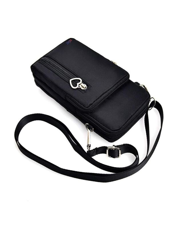 Bolsa Crossbody Pink Brule De Nylon Para Mujer image number null