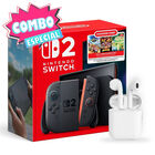 Combo Consola Nintendo Switch 2 (Elige 1 de 3 juegos incluidos) + Aud&iacute;fonos Bluetooth